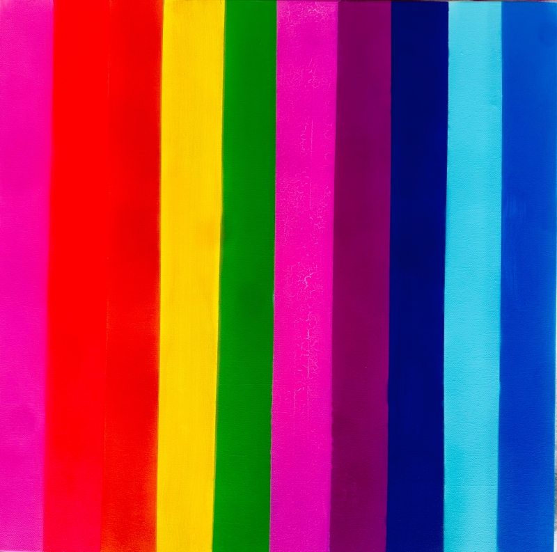 One line at a time by artist Teresa Green